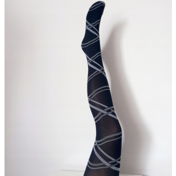 Rajstopy fantazyjne Pompea Microfibra 50DEN