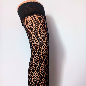 Pończochy damskie wzorzyste FILODORO